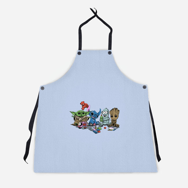 Awesome Kindergarten-Unisex-Kitchen-Apron-zascanauta