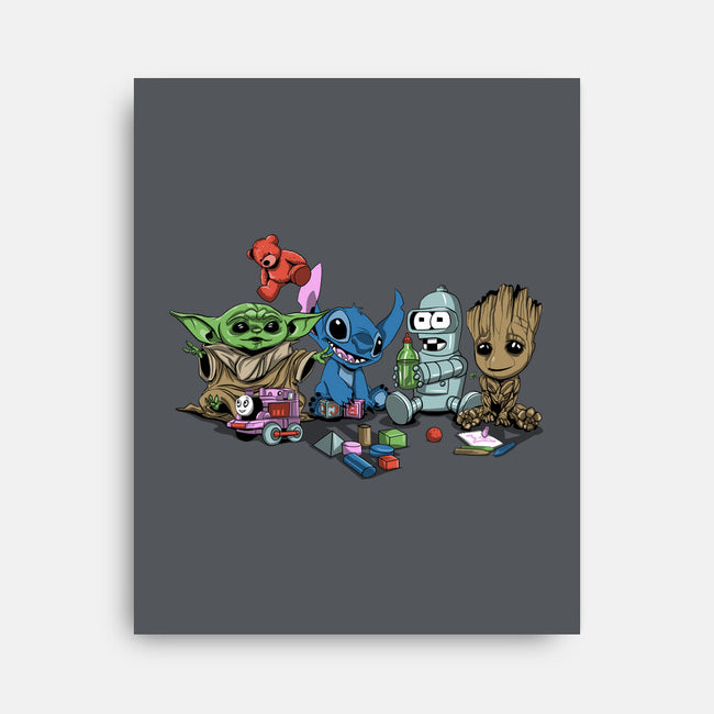 Awesome Kindergarten-None-Stretched-Canvas-zascanauta