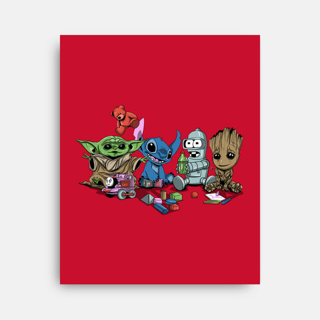 Awesome Kindergarten-None-Stretched-Canvas-zascanauta