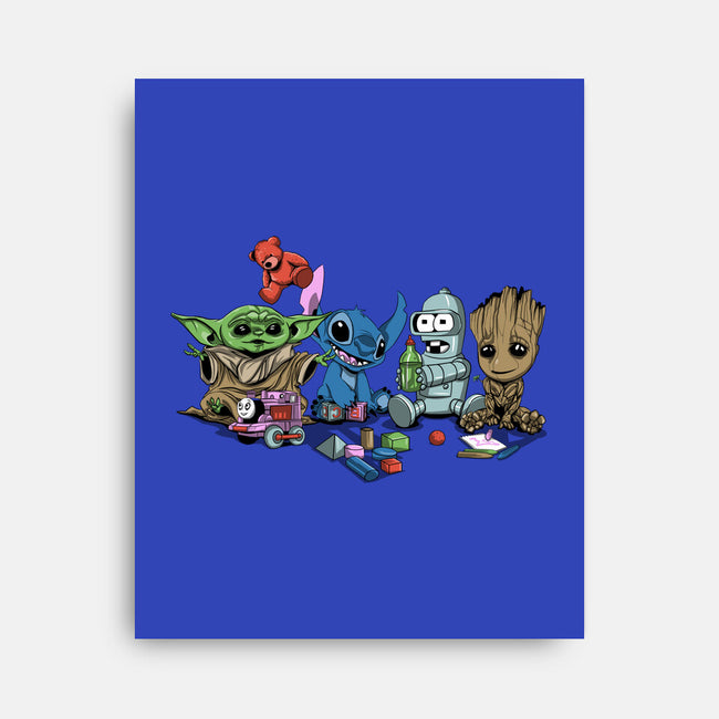 Awesome Kindergarten-None-Stretched-Canvas-zascanauta