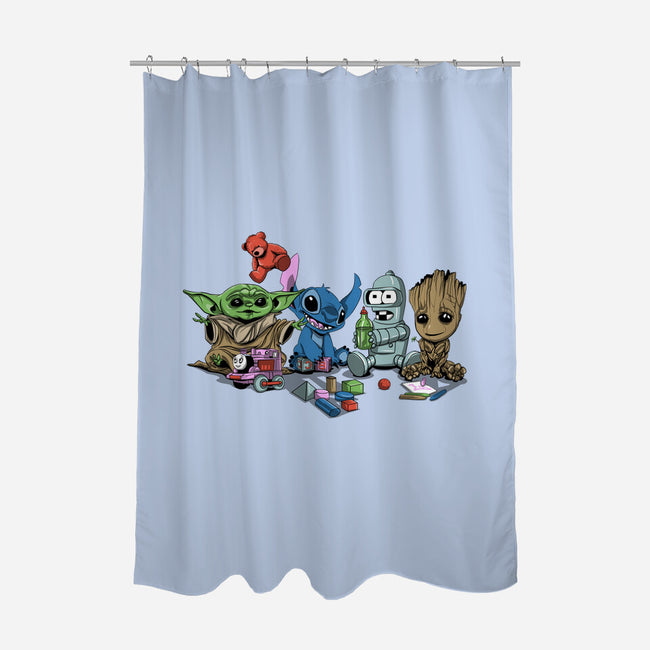 Awesome Kindergarten-None-Polyester-Shower Curtain-zascanauta