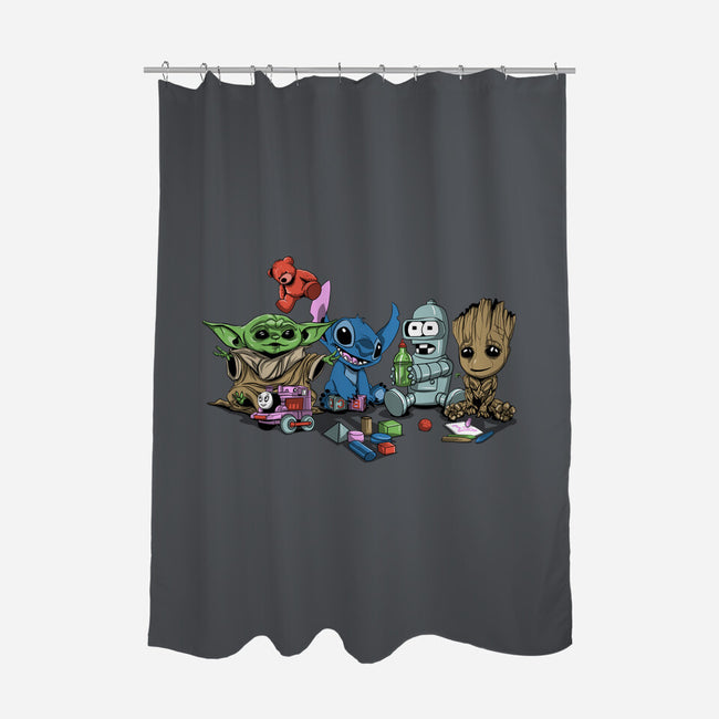 Awesome Kindergarten-None-Polyester-Shower Curtain-zascanauta