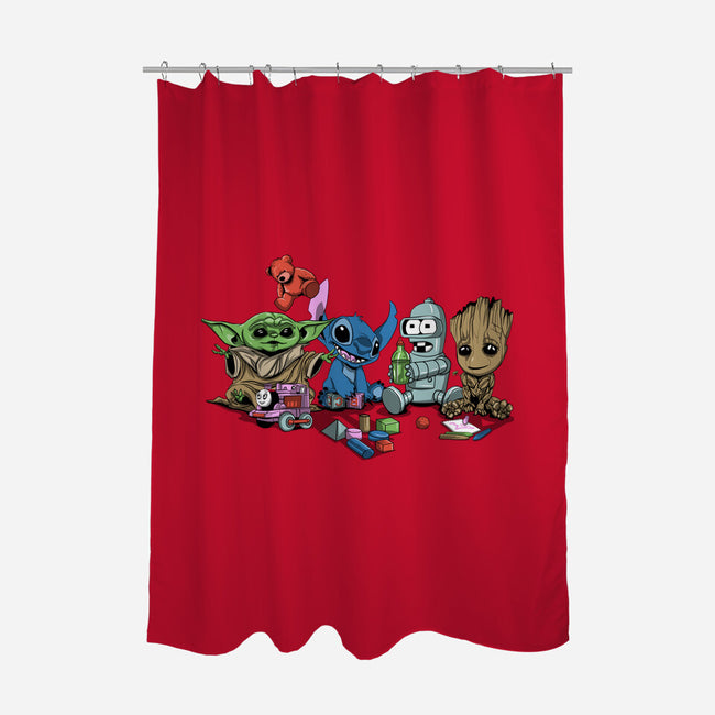 Awesome Kindergarten-None-Polyester-Shower Curtain-zascanauta