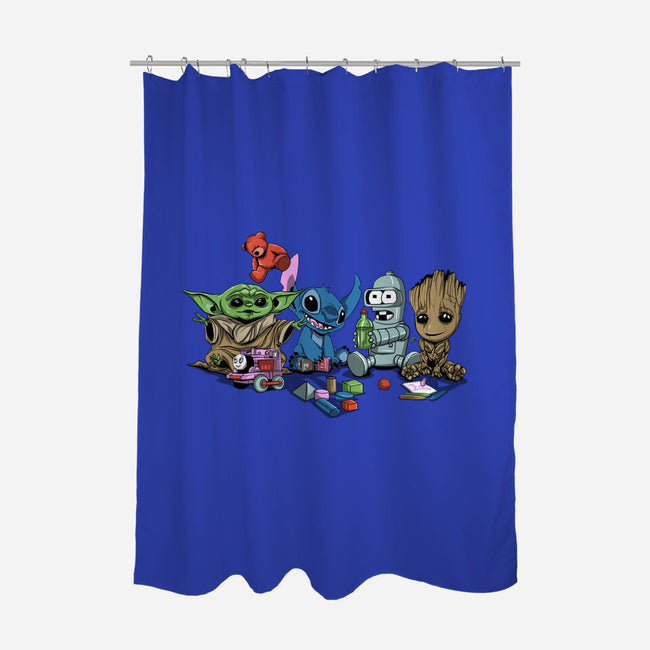 Awesome Kindergarten-None-Polyester-Shower Curtain-zascanauta
