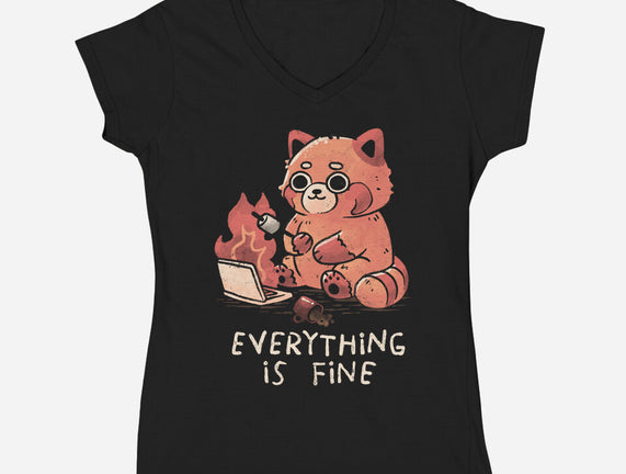 Red Pand Everything Is Fine