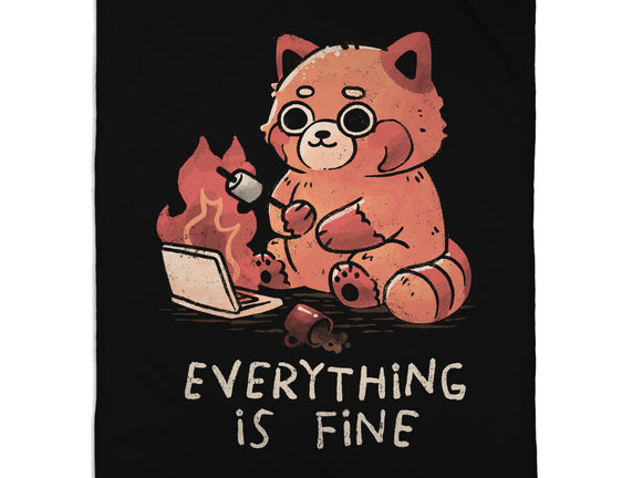 Red Pand Everything Is Fine