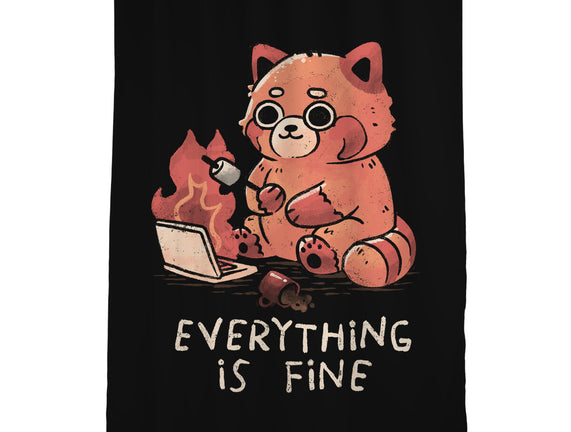 Red Pand Everything Is Fine