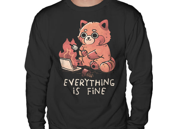 Red Pand Everything Is Fine