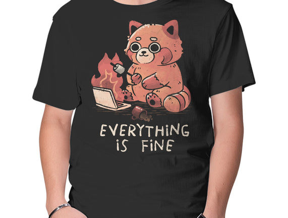 Red Pand Everything Is Fine