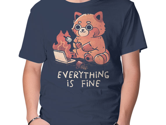 Red Pand Everything Is Fine