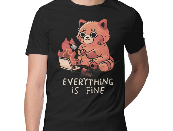 Red Pand Everything Is Fine
