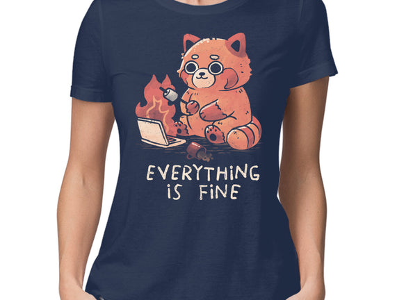 Red Pand Everything Is Fine