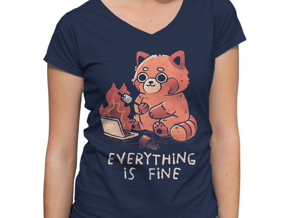 Red Pand Everything Is Fine