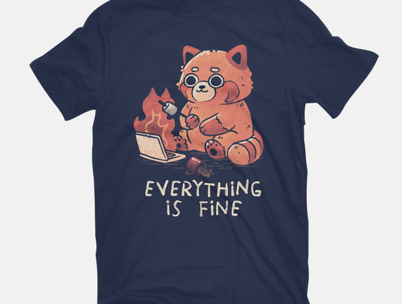 Red Pand Everything Is Fine