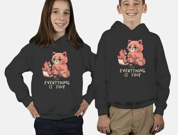 Red Pand Everything Is Fine