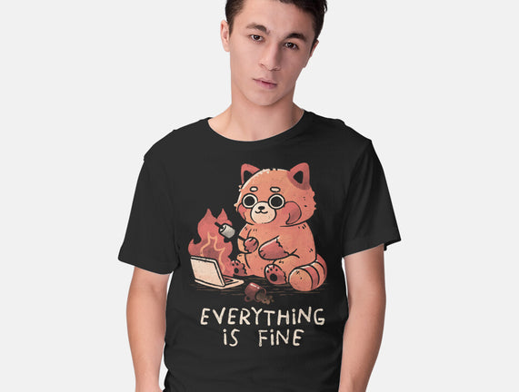 Red Pand Everything Is Fine