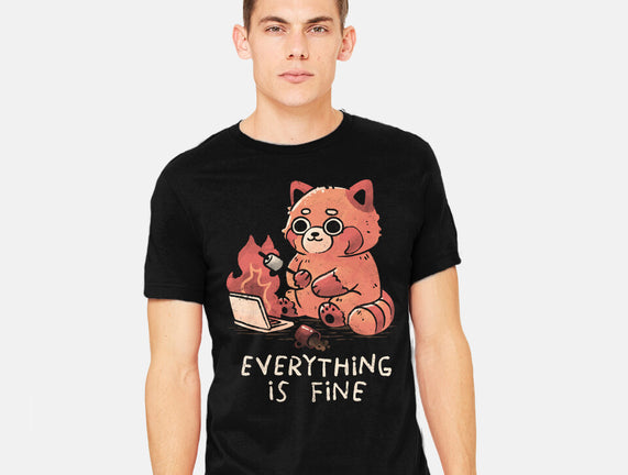 Red Pand Everything Is Fine