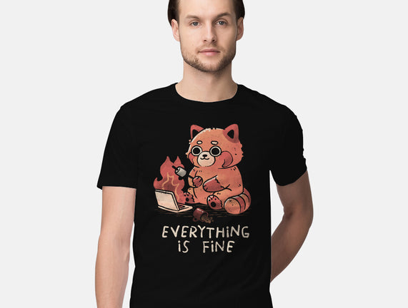 Red Pand Everything Is Fine