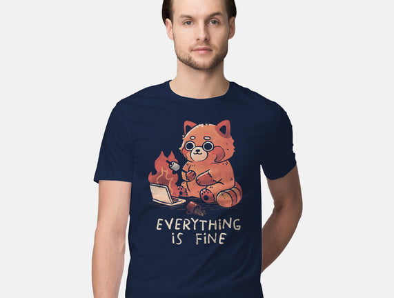 Red Pand Everything Is Fine
