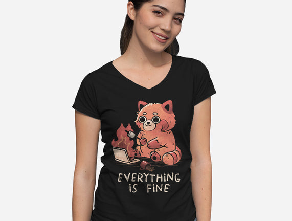 Red Pand Everything Is Fine