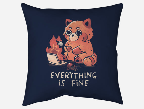 Red Pand Everything Is Fine