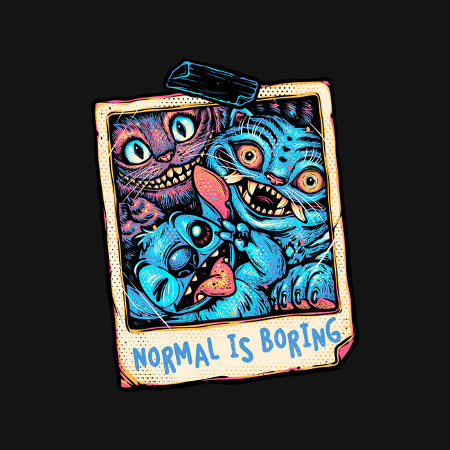 Normal Is Super Boring-None-Matte-Poster-glitchygorilla