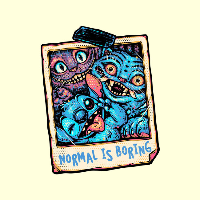 Normal Is Super Boring-Mens-Basic-Tee-glitchygorilla