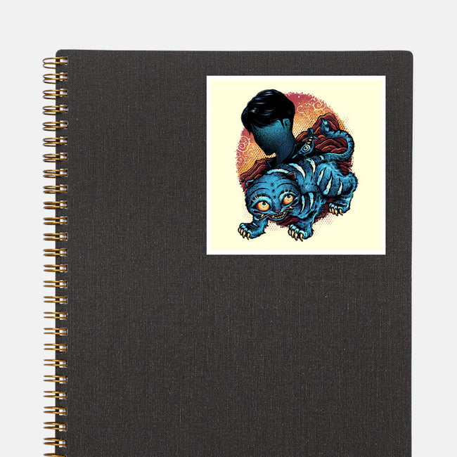 Derpy Companion-None-Glossy-Sticker-glitchygorilla