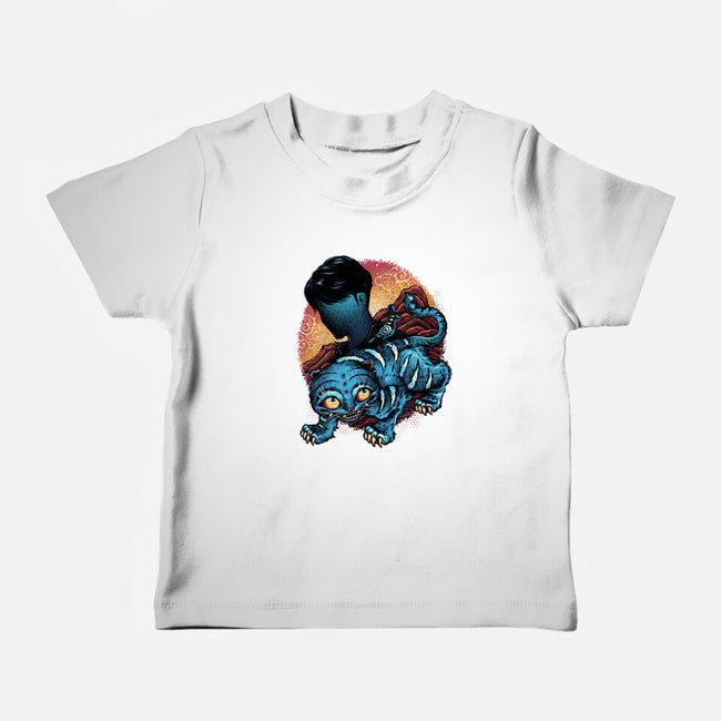 Derpy Companion-Baby-Basic-Tee-glitchygorilla