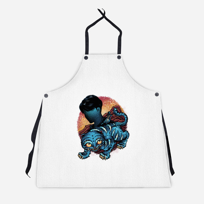 Derpy Companion-Unisex-Kitchen-Apron-glitchygorilla