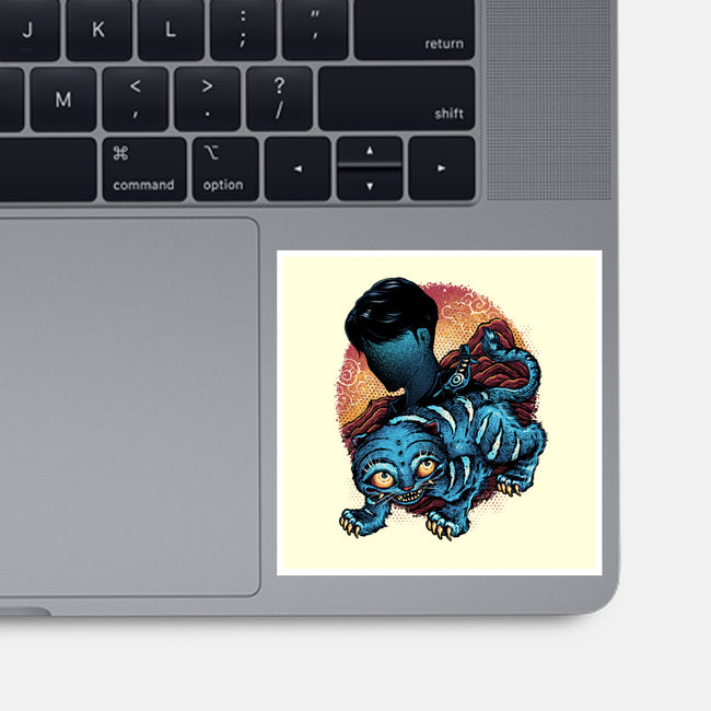 Derpy Companion-None-Glossy-Sticker-glitchygorilla