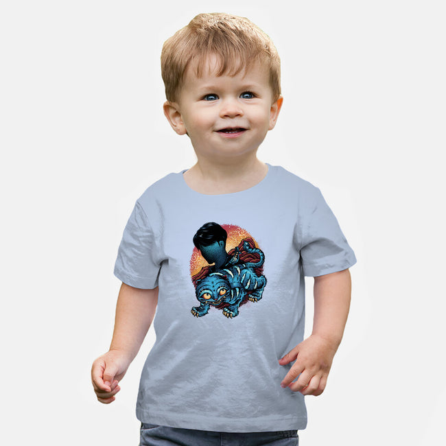 Derpy Companion-Baby-Basic-Tee-glitchygorilla