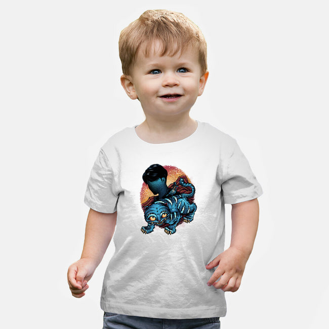 Derpy Companion-Baby-Basic-Tee-glitchygorilla