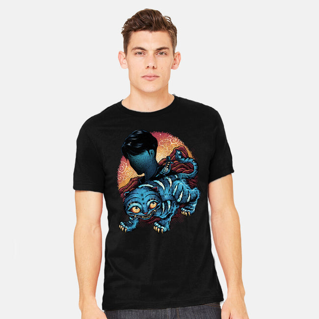 Derpy Companion-Mens-Heavyweight-Tee-glitchygorilla