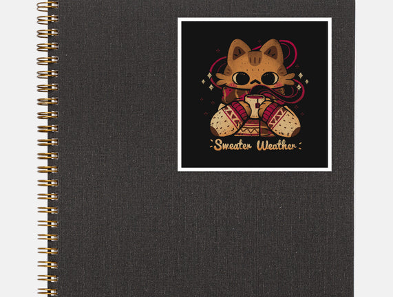 Cute Sweater Weather Cat