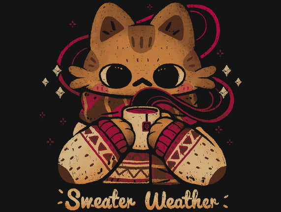 Cute Sweater Weather Cat