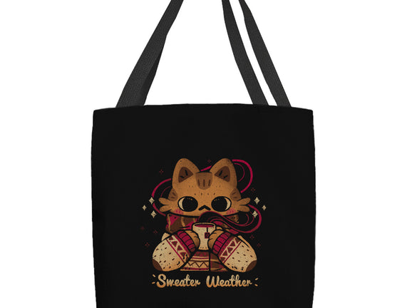 Cute Sweater Weather Cat