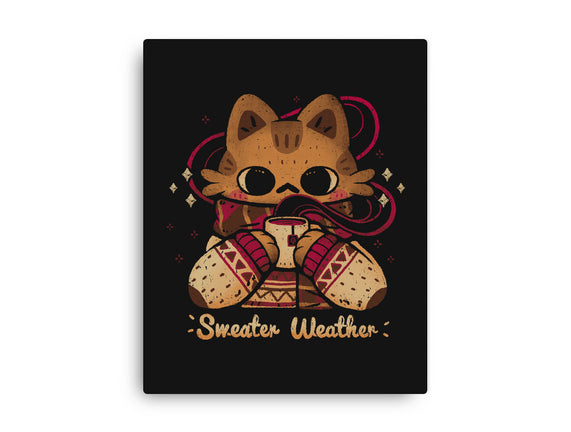 Cute Sweater Weather Cat