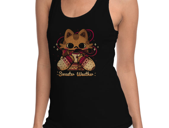 Cute Sweater Weather Cat