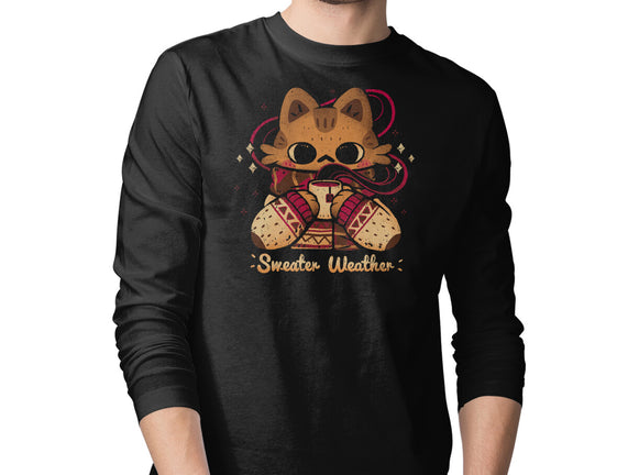 Cute Sweater Weather Cat