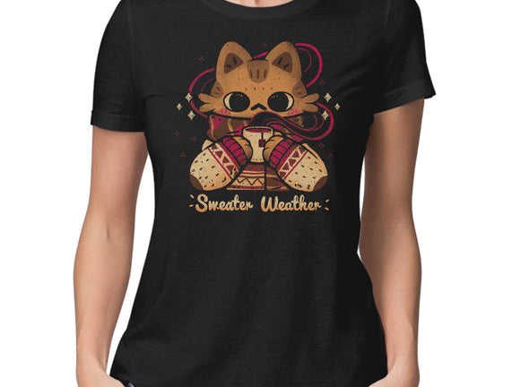 Cute Sweater Weather Cat