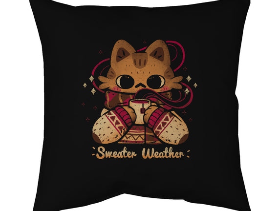 Cute Sweater Weather Cat