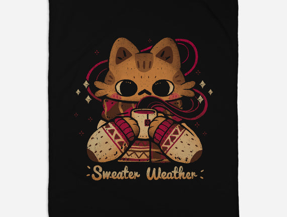 Cute Sweater Weather Cat