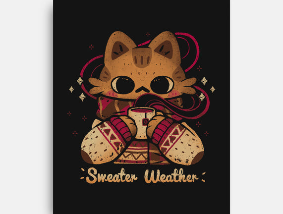 Cute Sweater Weather Cat