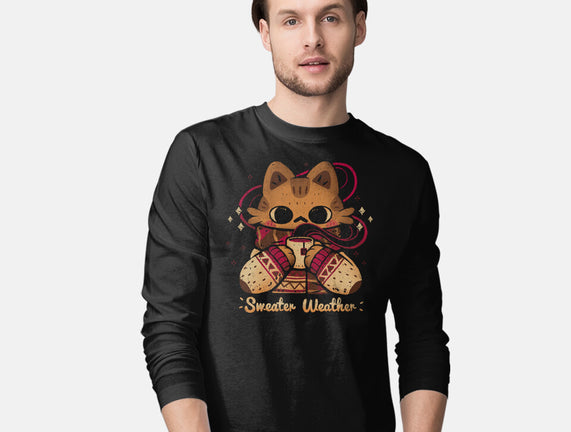 Cute Sweater Weather Cat