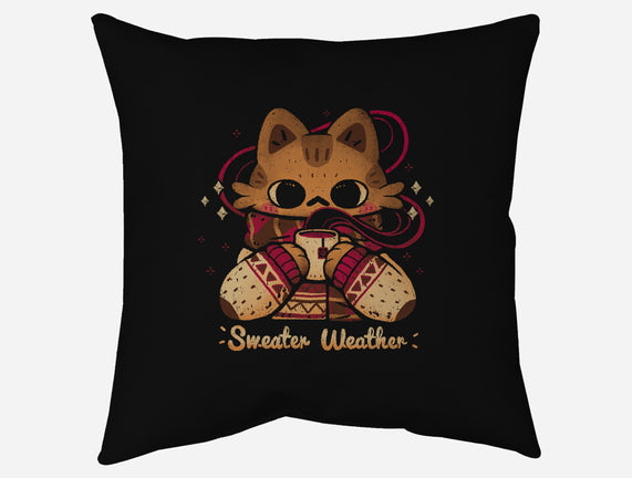Cute Sweater Weather Cat