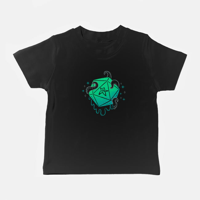 Cthulhu Dice-Baby-Basic-Tee-xMorfina