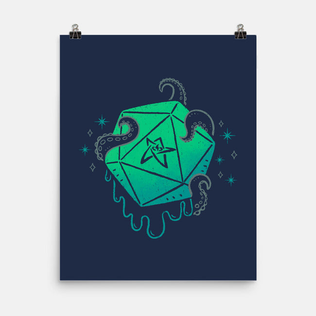 Cthulhu Dice-None-Matte-Poster-xMorfina