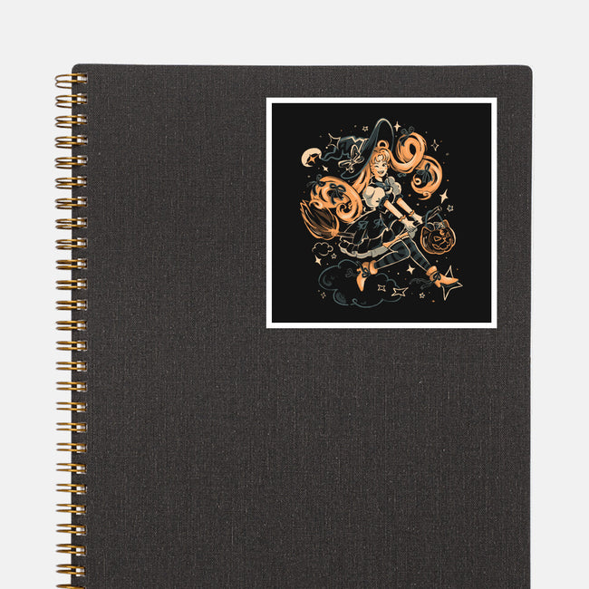 Moonlight Witch-None-Glossy-Sticker-Arigatees