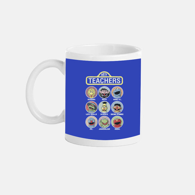My Teachers Were Puppets-None-Mug-Drinkware-NMdesign